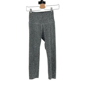 Beyond Yoga Gray Spacedye‎ 7/8 Leggings Heather Gray Size Small